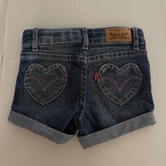 Levi’s Shorty Short Jean Shorts Size 2T - Picture 1 of 8
